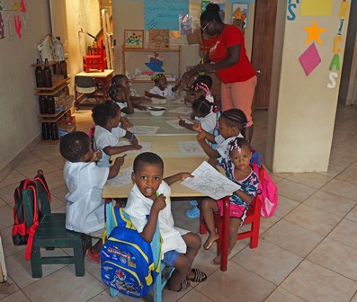 kleuterschooltje in Sal Rei