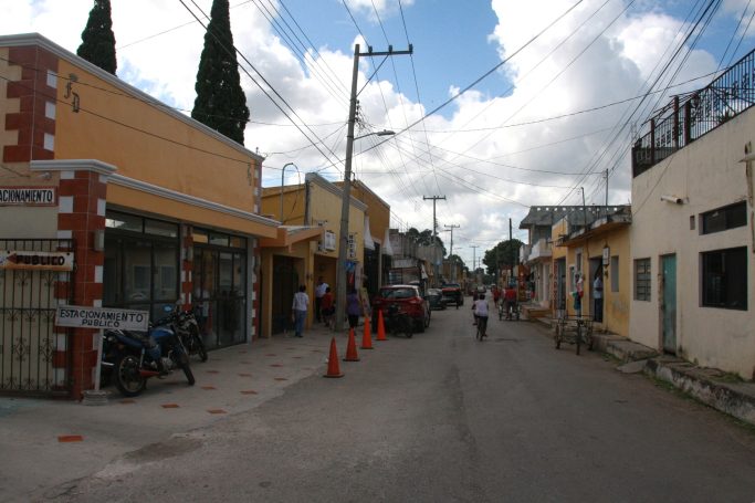 Izamal, straatbeeld centrum