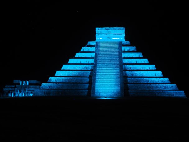 Chichen Itza, piramide van Kukulcán